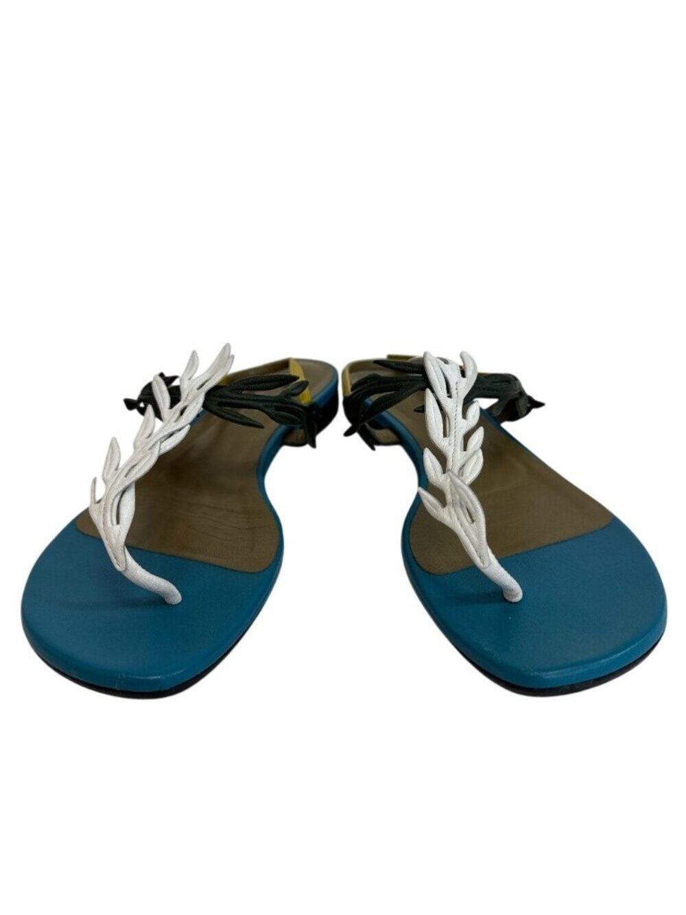 Hermes Leaf Motif Sandals - Picture 3 of 8